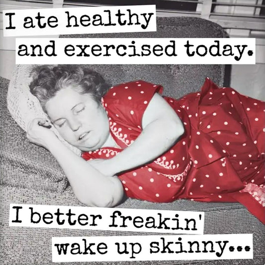 WAKE UP SKINNY MAGNET