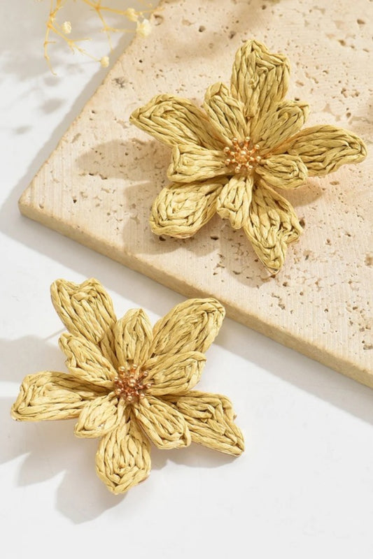 WELCOME TO TAHITI EARRINGS NATURAL