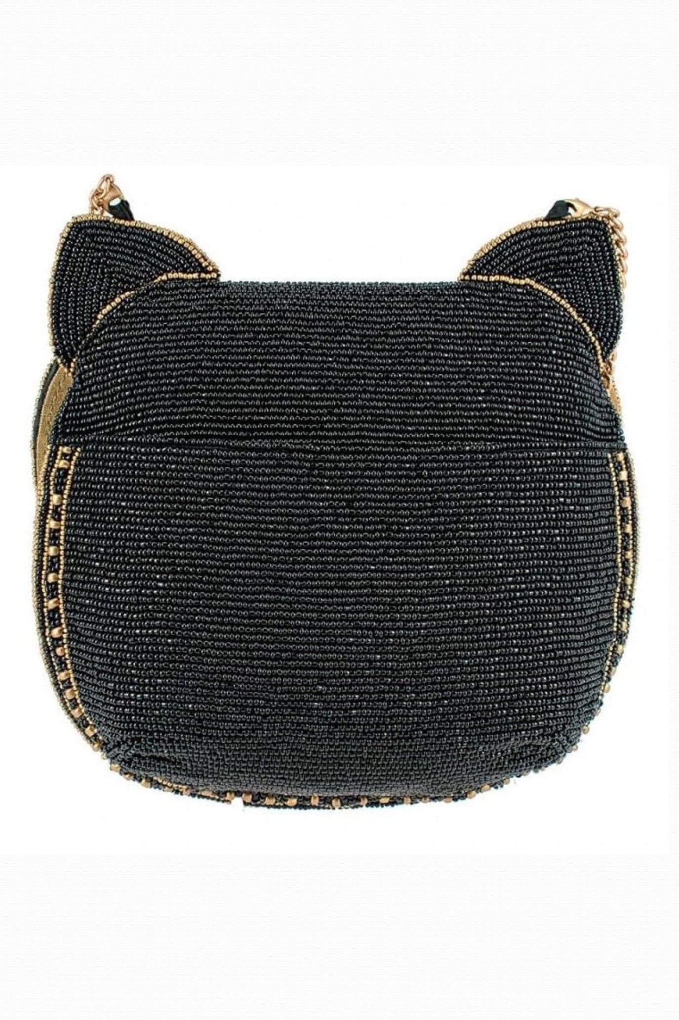 MARY FRANCES WHISKERS BEADED CROSSBODY BAG