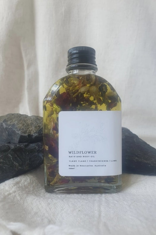 PETIT PAPILLON WILDFLOWER BATH + BODY OIL