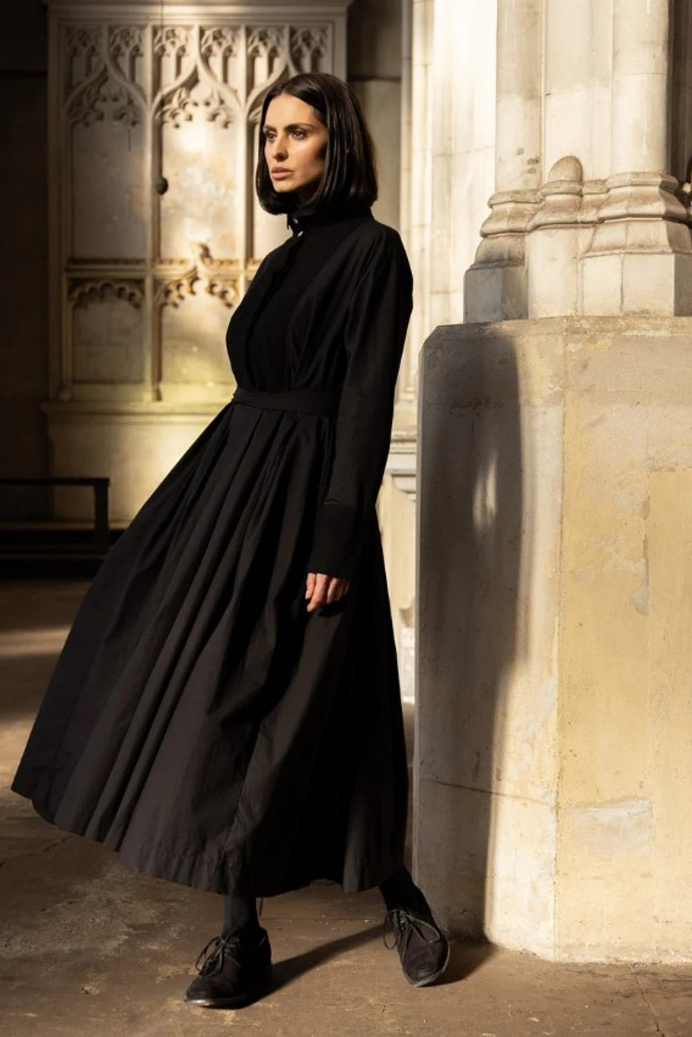 MEG BY DESIGN WINIFRED DRESS BLACK