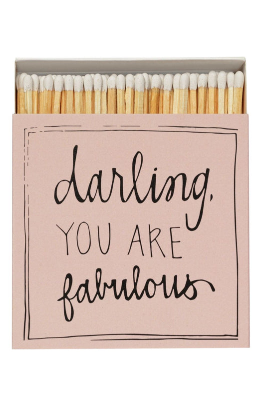 ARCHIVIST GALLERY YOU ARE FABULOUS MATCH BOX
