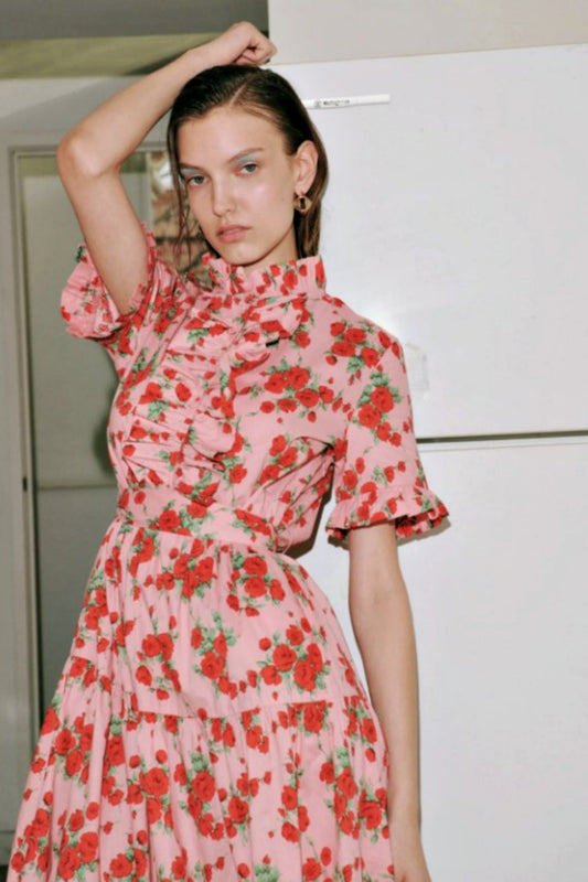MAEVARII ZARA MAXI DRESS QUEEN OF ROSES
