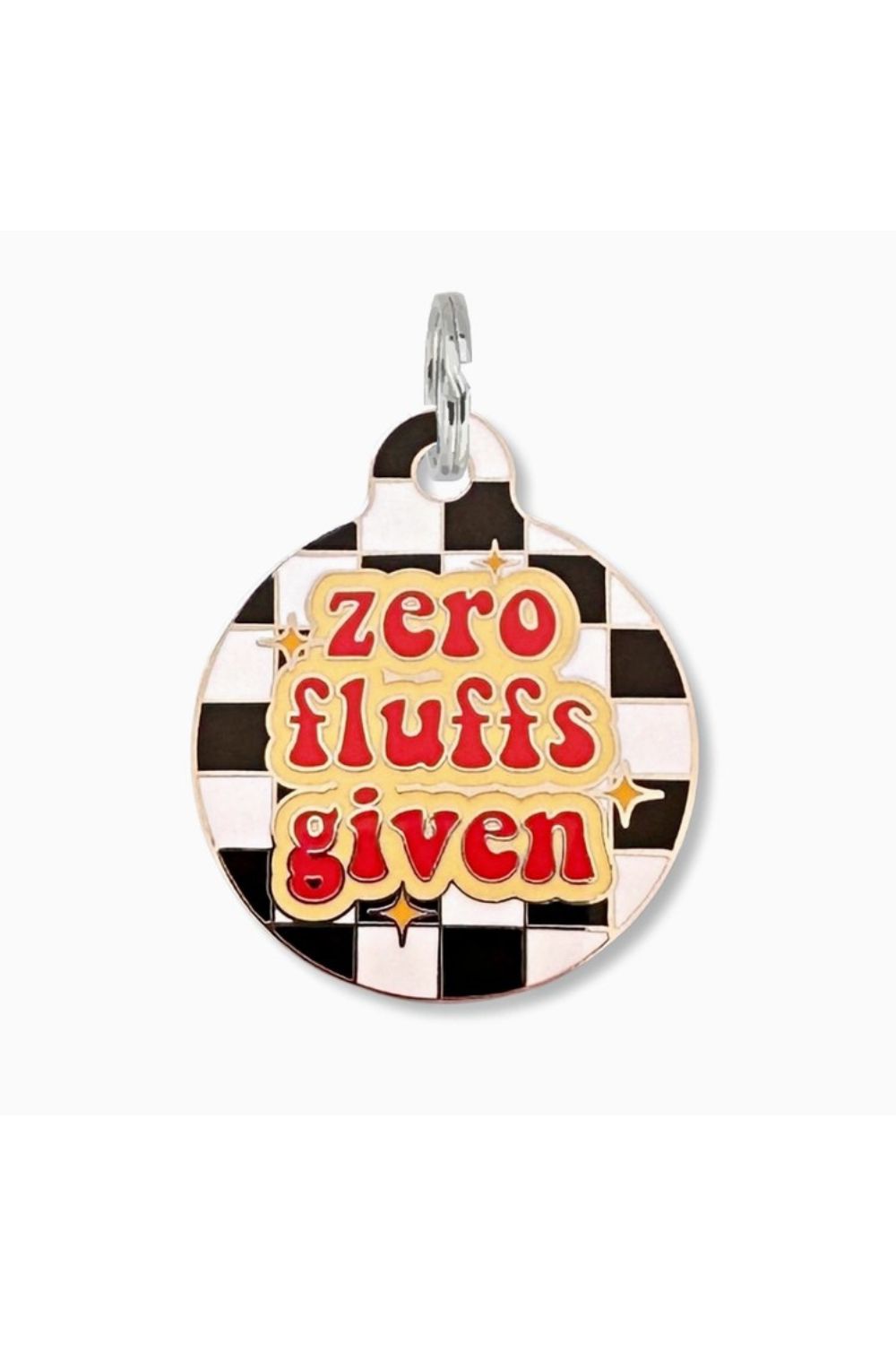 BAD TAGS ZERO FLUFFS DOG TAG