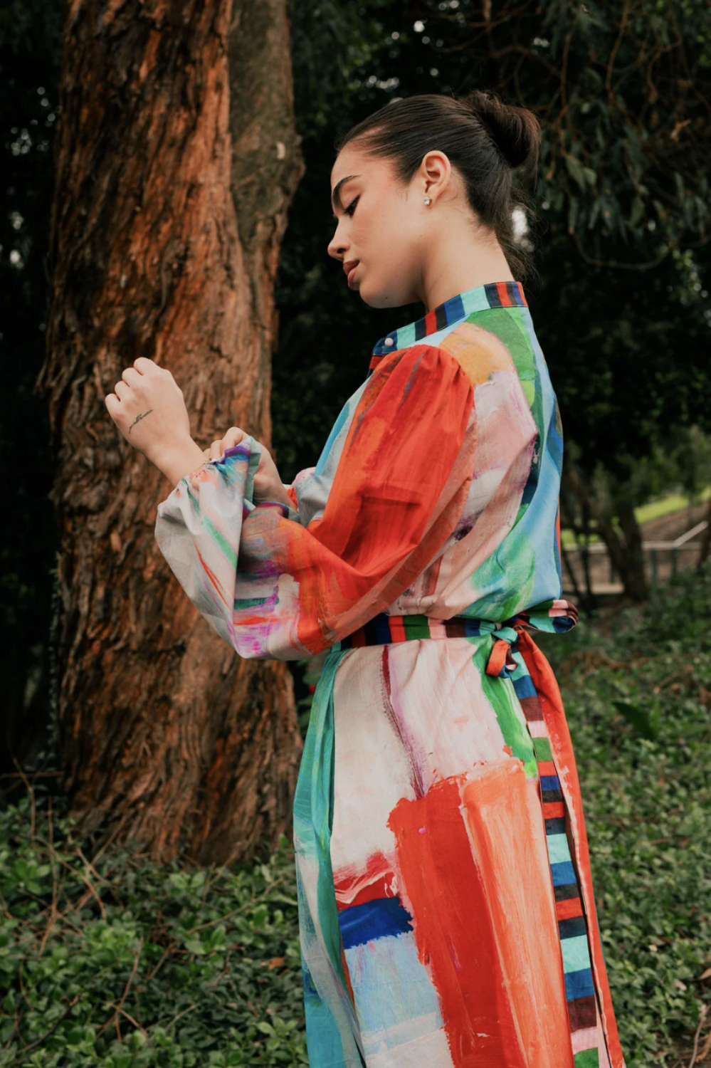 KENNEDY ABSTRACT DRESS