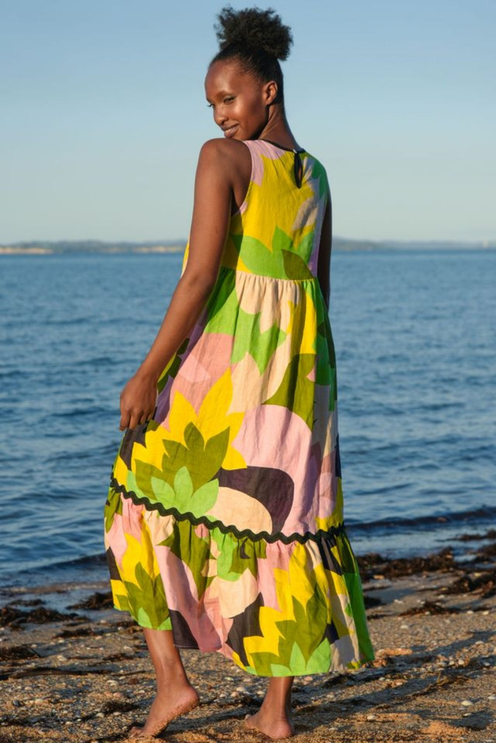 CURATE AHEAD OF THE GAME DRESS ABSTRACT LOVE