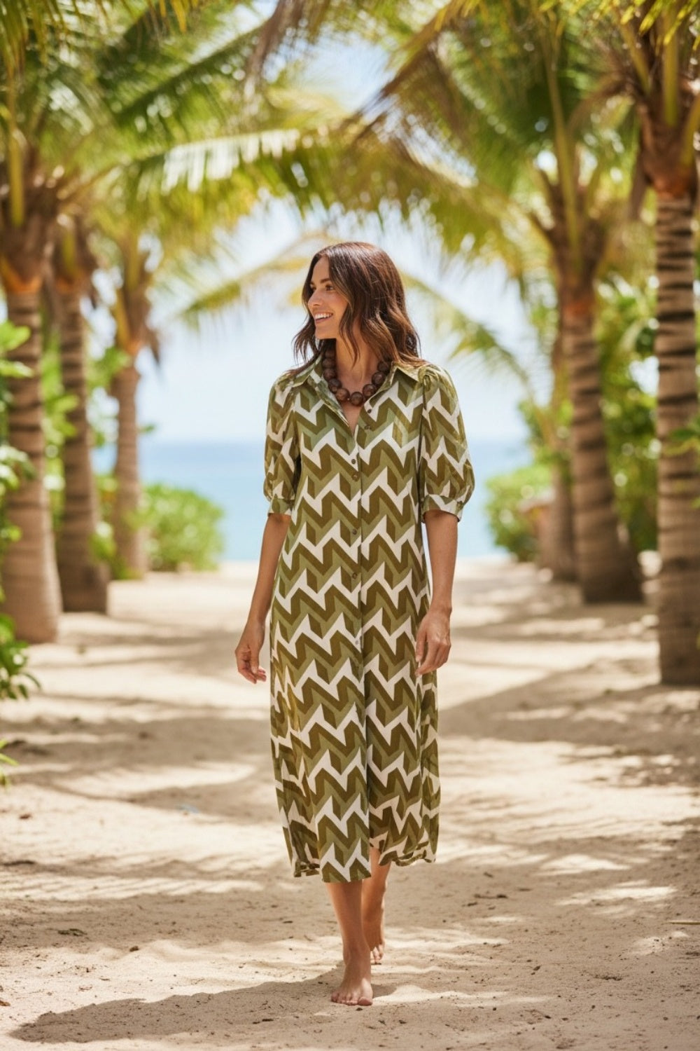 COCONINYA ADI MIDI DRESS