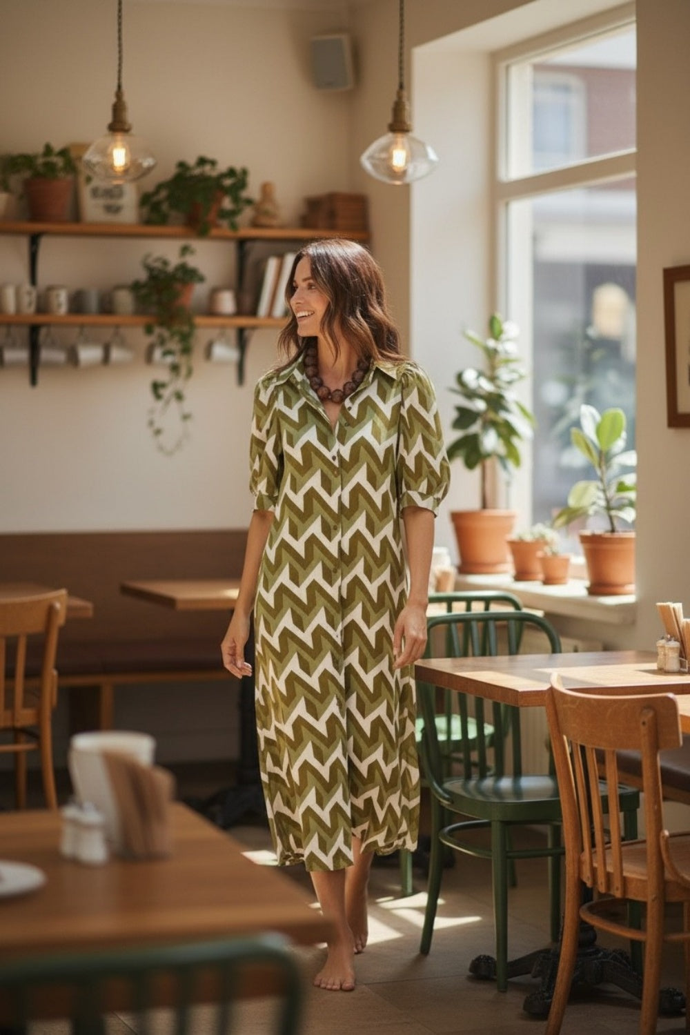 COCONINYA ADI MIDI DRESS