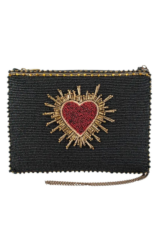 MARY FRANCES AFFECTION MINI CROSSBODY HANDBAG