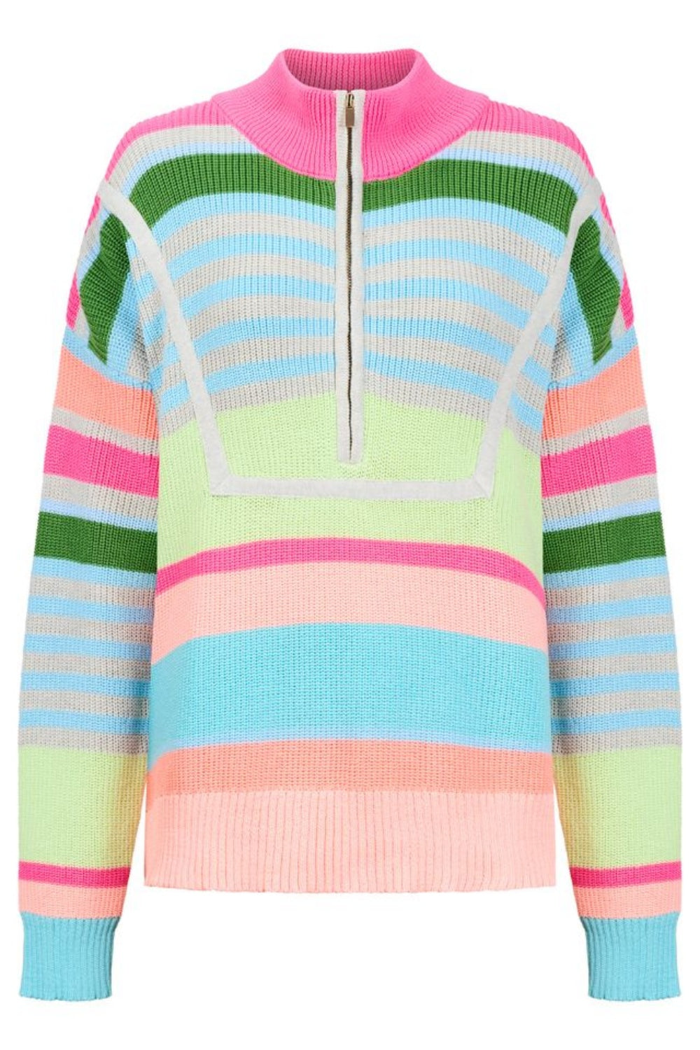 HAVEN ALASKA STRIPE JUMPER NEON