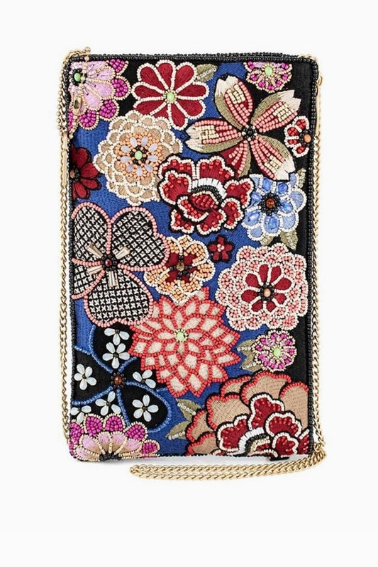 MARY FRANCES AMBROSIA CROSSBODY PHONE BAG
