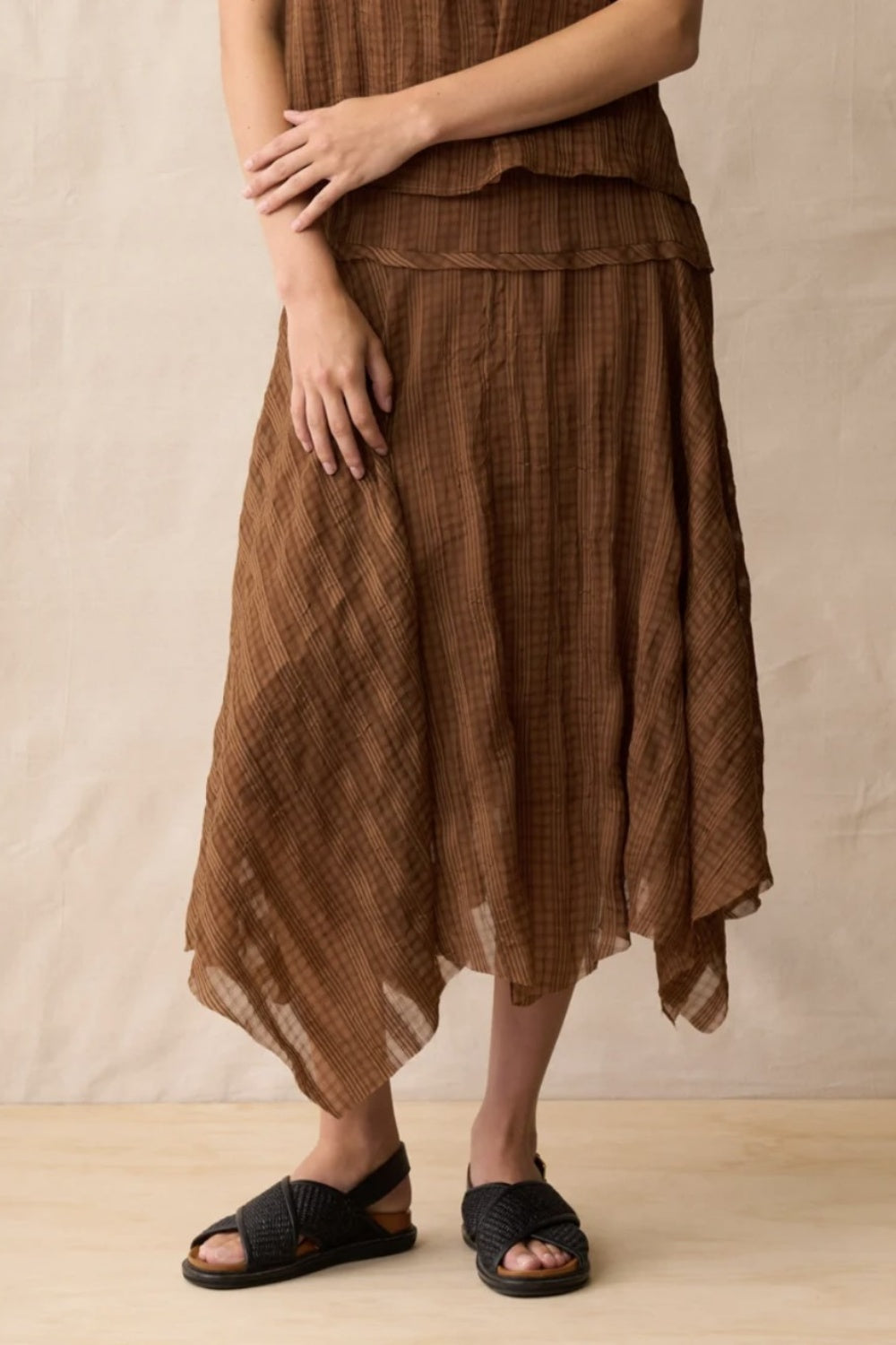 NERIS ART HOUSE SKIRT TEAK