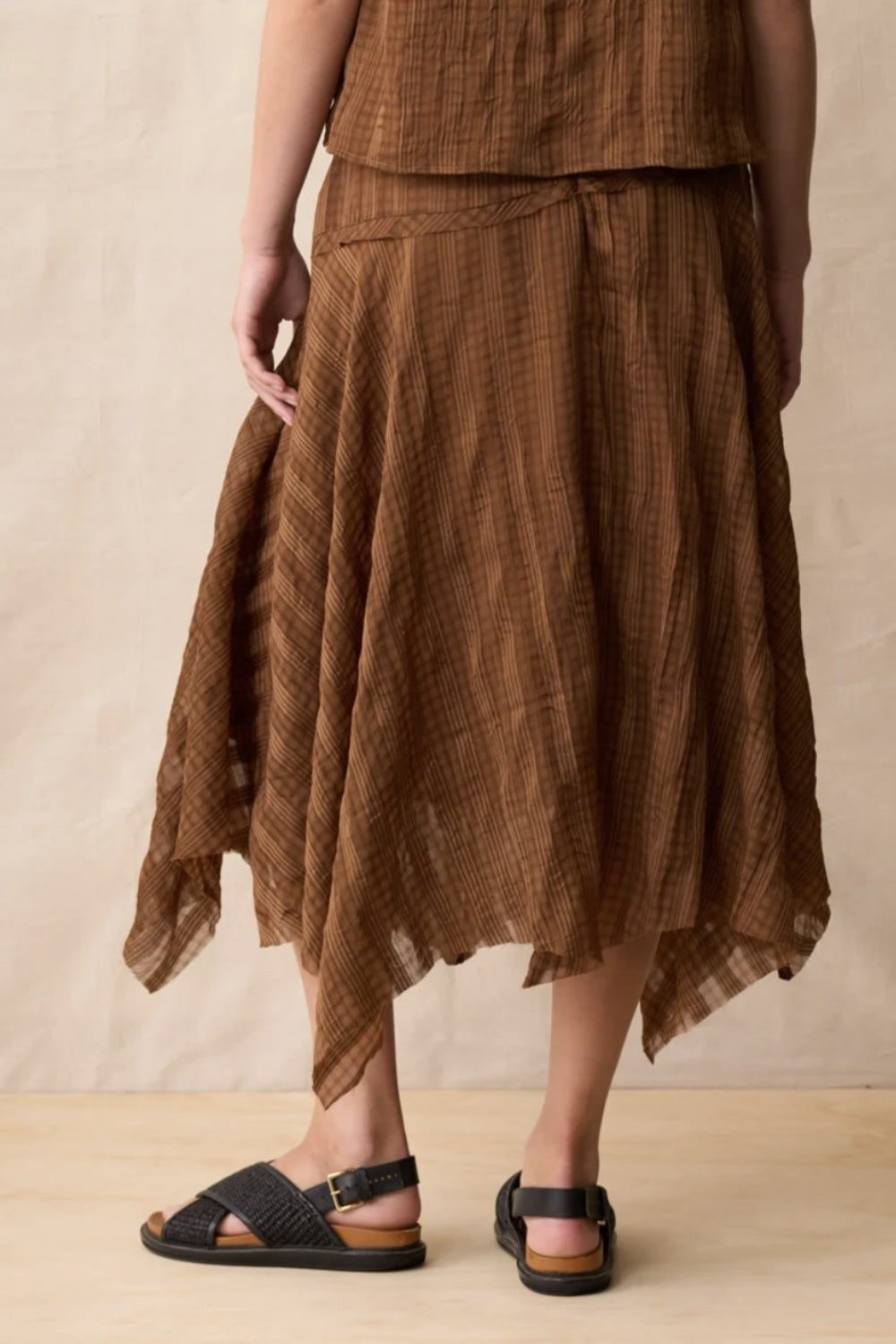 NERIS ART HOUSE SKIRT TEAK