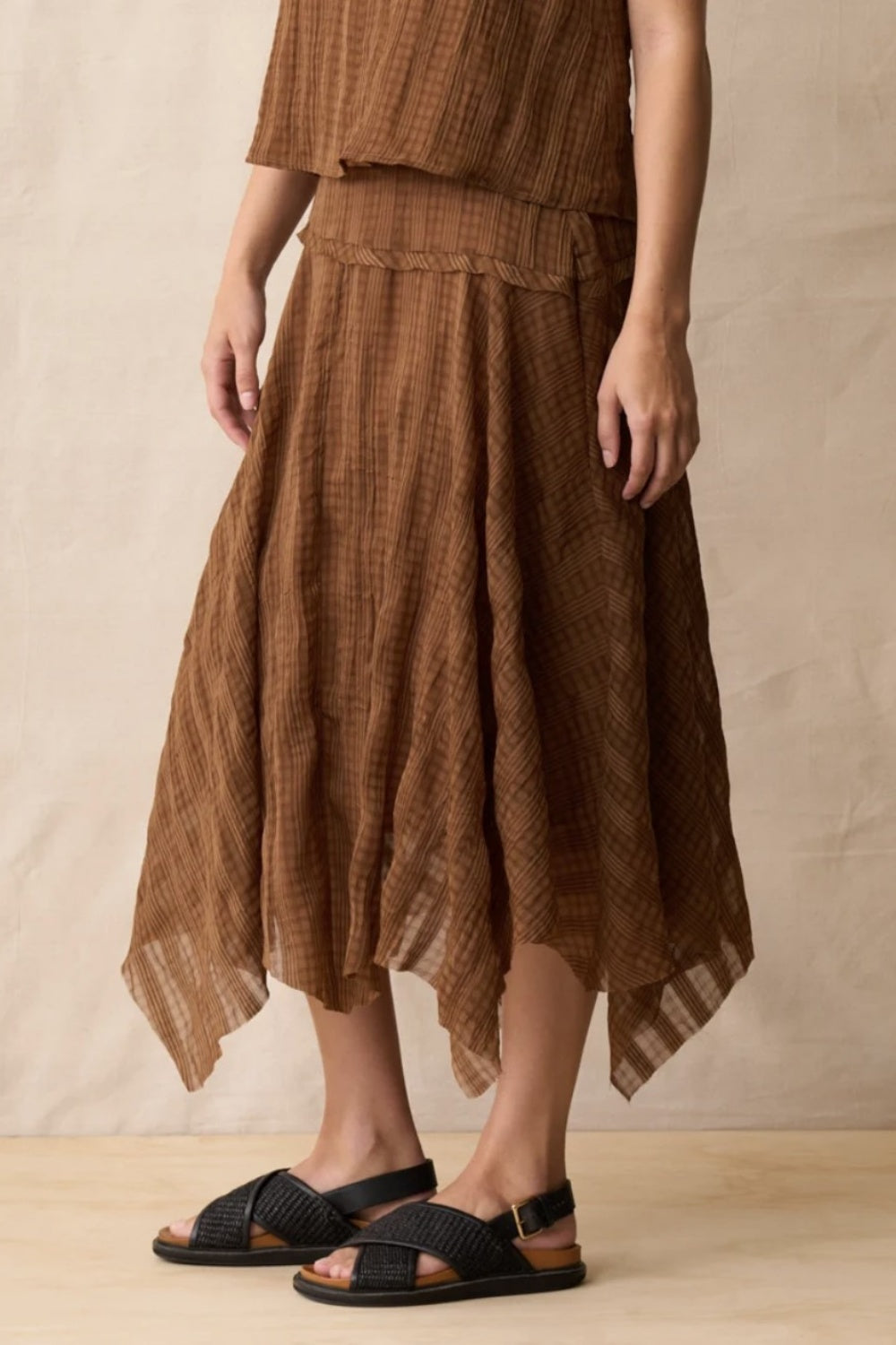 NERIS ART HOUSE SKIRT TEAK