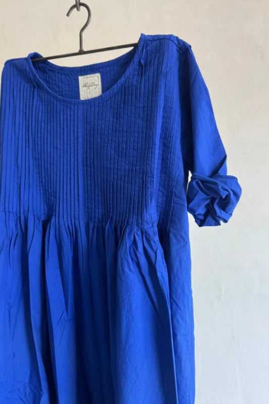 MEG BY DESIGN ASILI DRESS COBALT