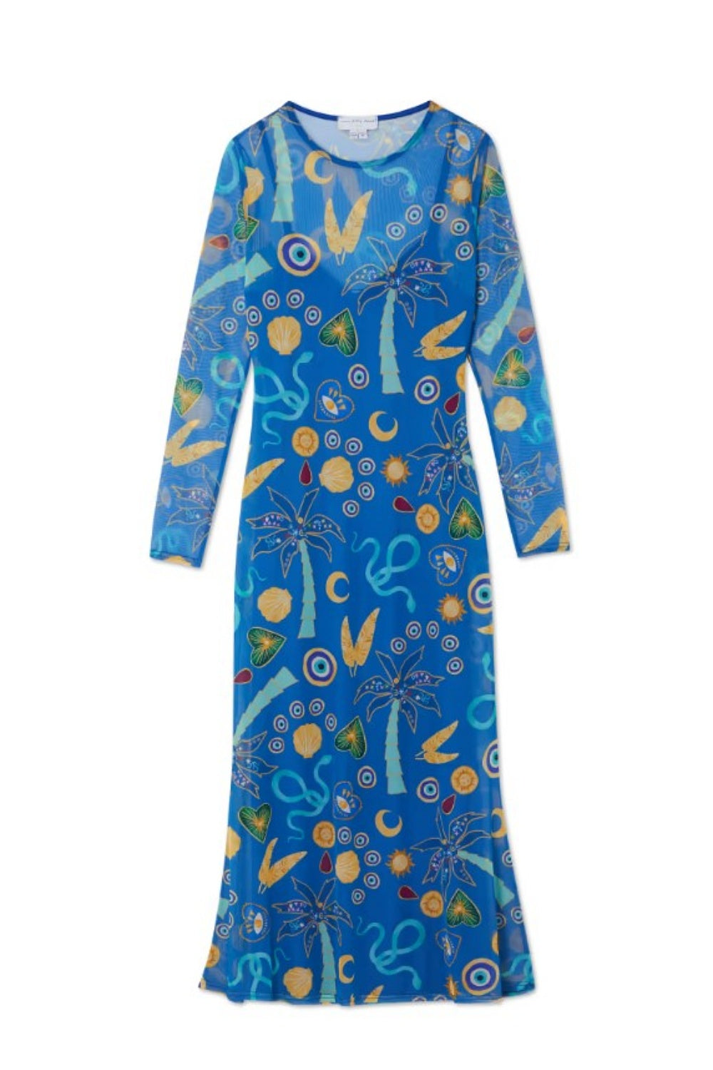 NEVER FULLY DRESSED AZURA CHARMS MESH DRESS