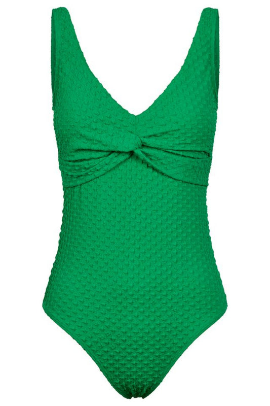 HAVEN MYKONOS TWIST ONE PIECE SWIMSUIT GREEN