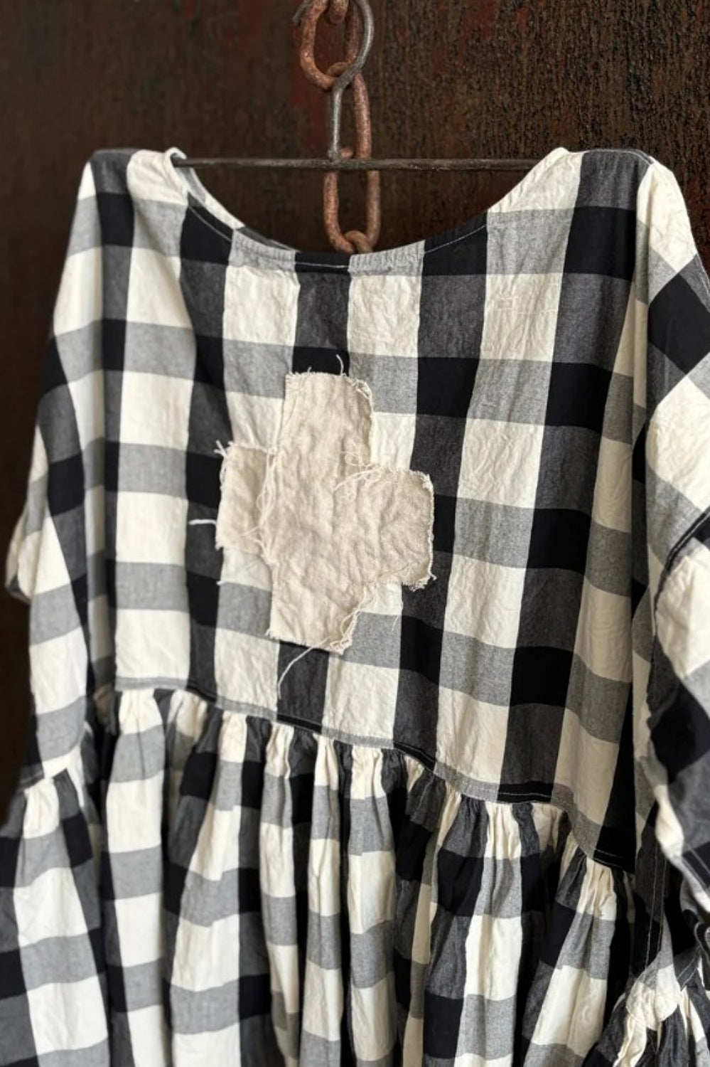 MEG BY DESIGN BILLY DRESS SWISS CROSS CHECK