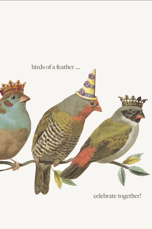 BIRDS OF A FEATHER CARD