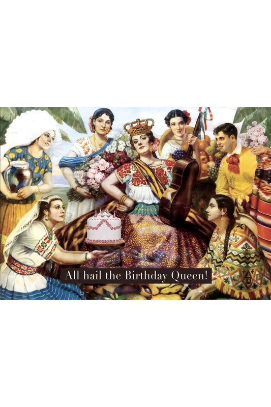 BIRTHDAY QUEEN CARD