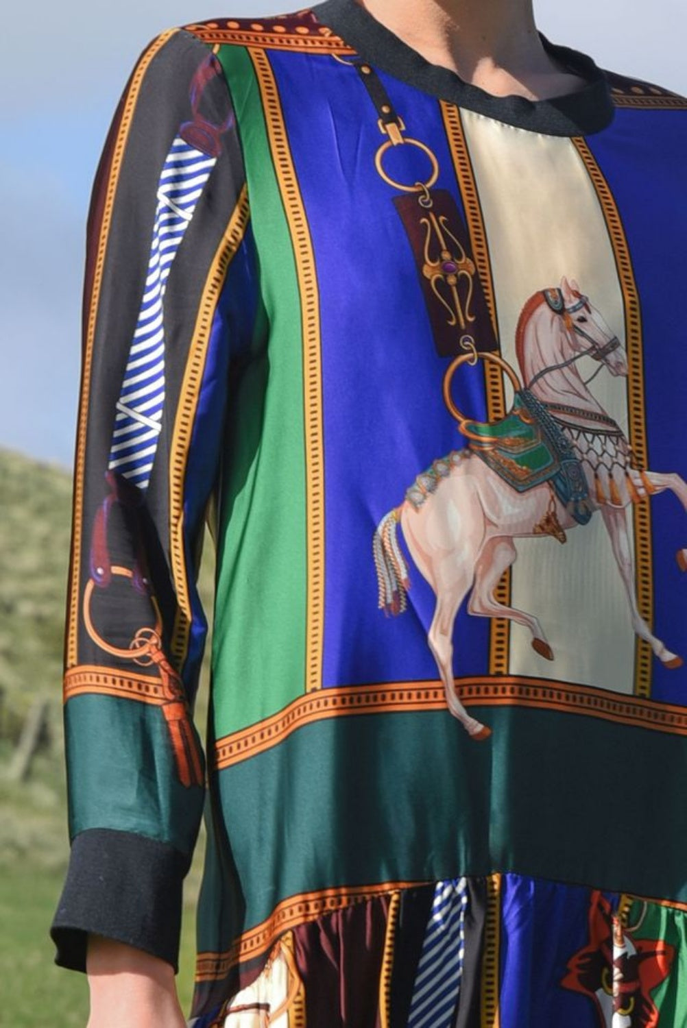 COOPER BOLD HEM-MINGWAY DRESS THE MANE EVENT