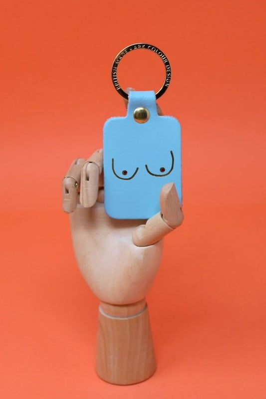 ARK BOOB KEYRING BLUE