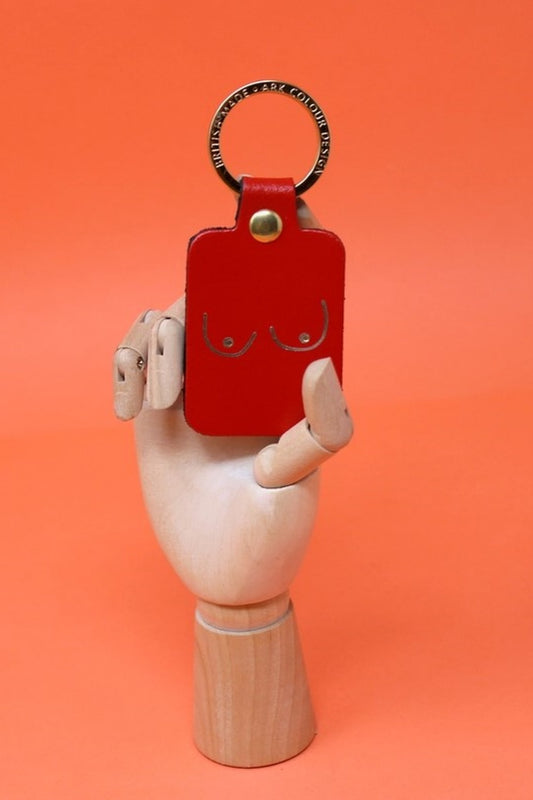 ARK BOOB KEYRING RED