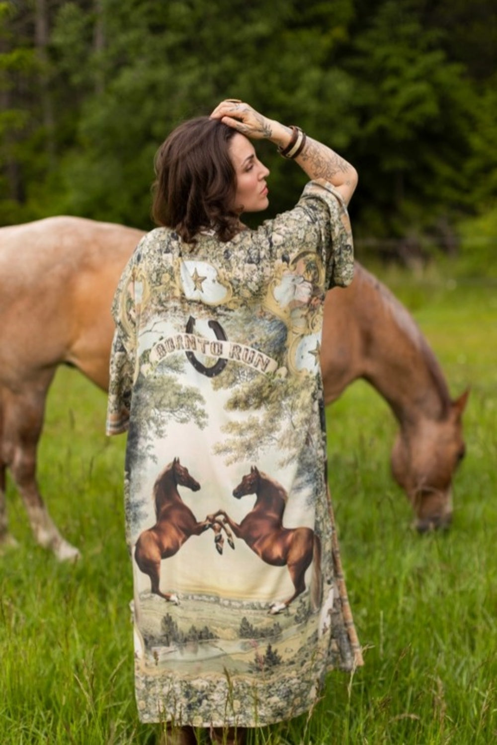PRE-ORDER MARKET OF STARS BORN TO RUN DUSTER OPERA COAT LONG KIMONO