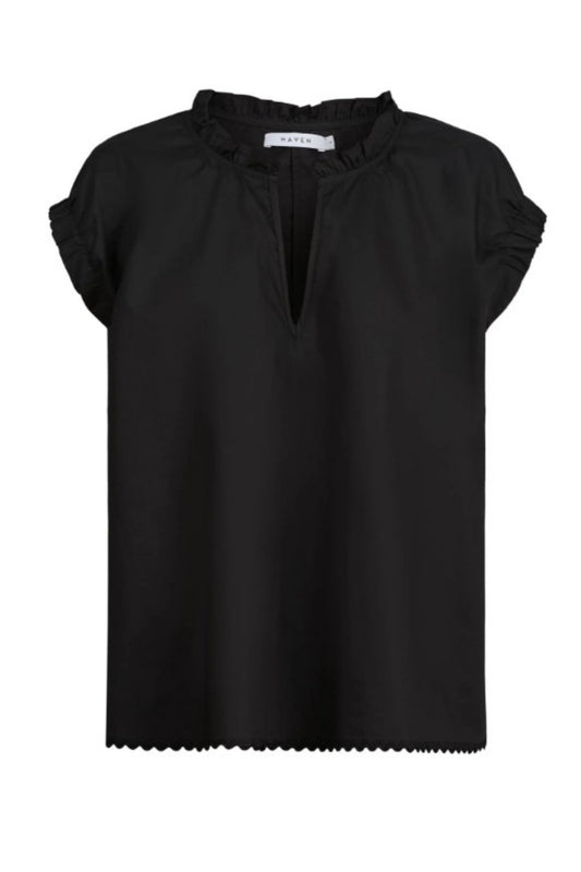 HAVEN BRASILIA TOP BLACK