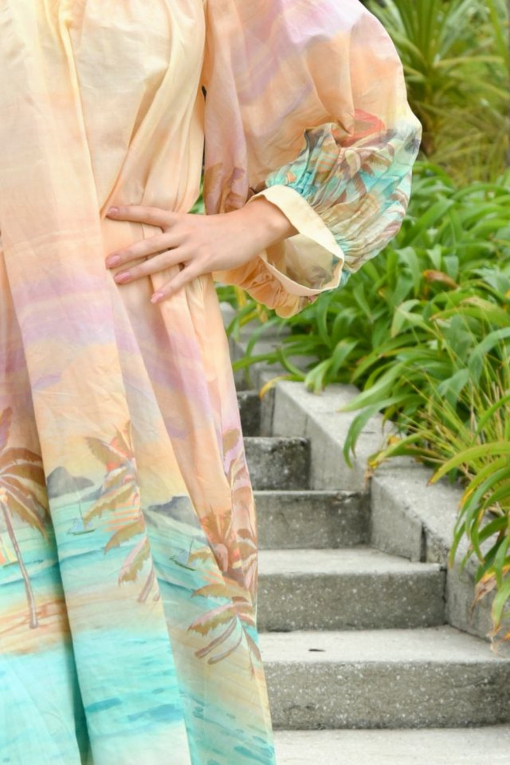 TRELISE COOPER BREEZE THE DAY DRESS SUNSET HAZE