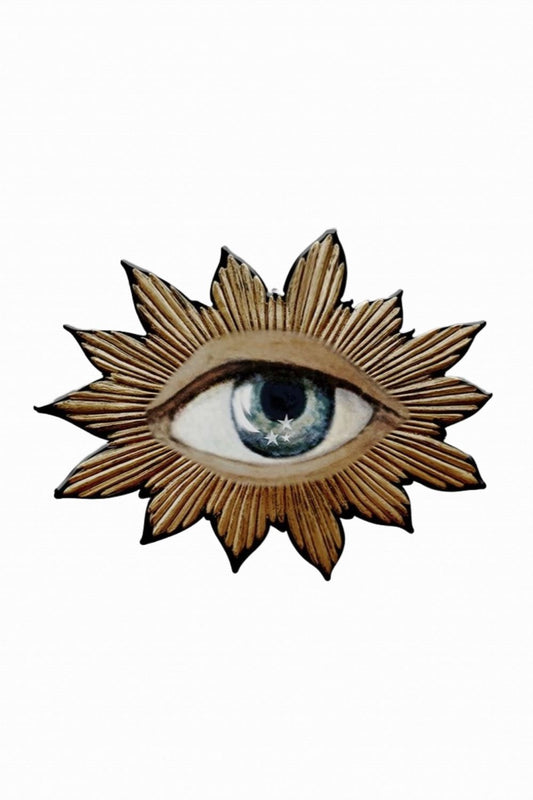 VOGLIO BENE SACRED EYE BROOCH
