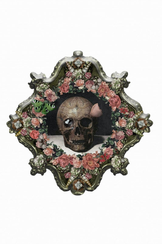VOGLIO BENE VANITAS BROOCH