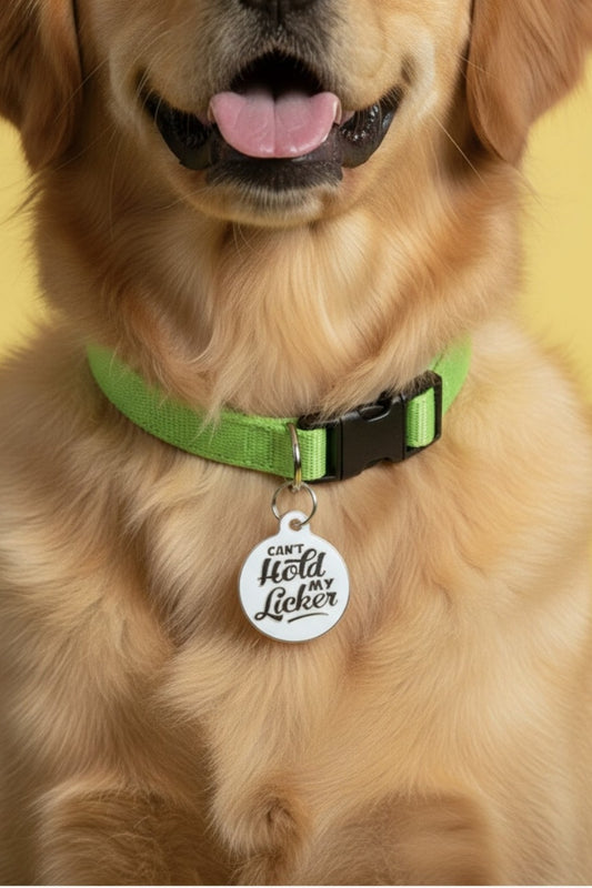 BAD TAGS CAN'T HOLD MY LICKER DOG TAG