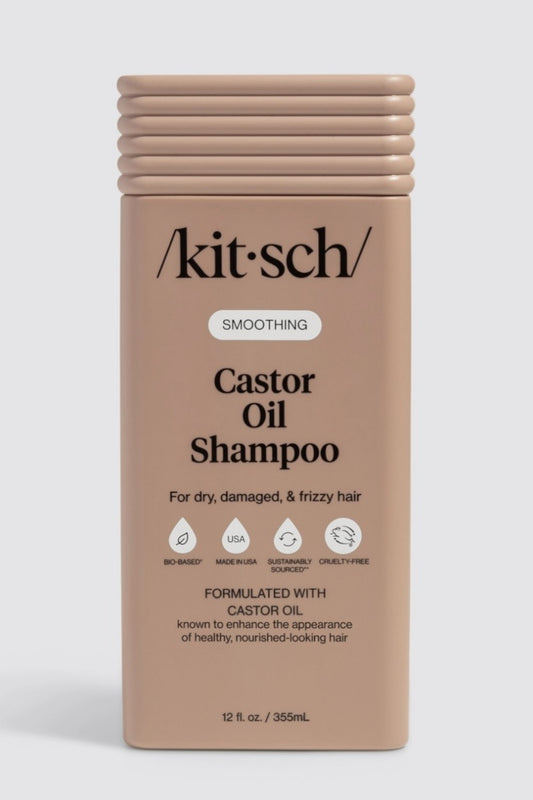 KITSCH SMOOTHING CASTOR OIL SHAMPOO 355ML