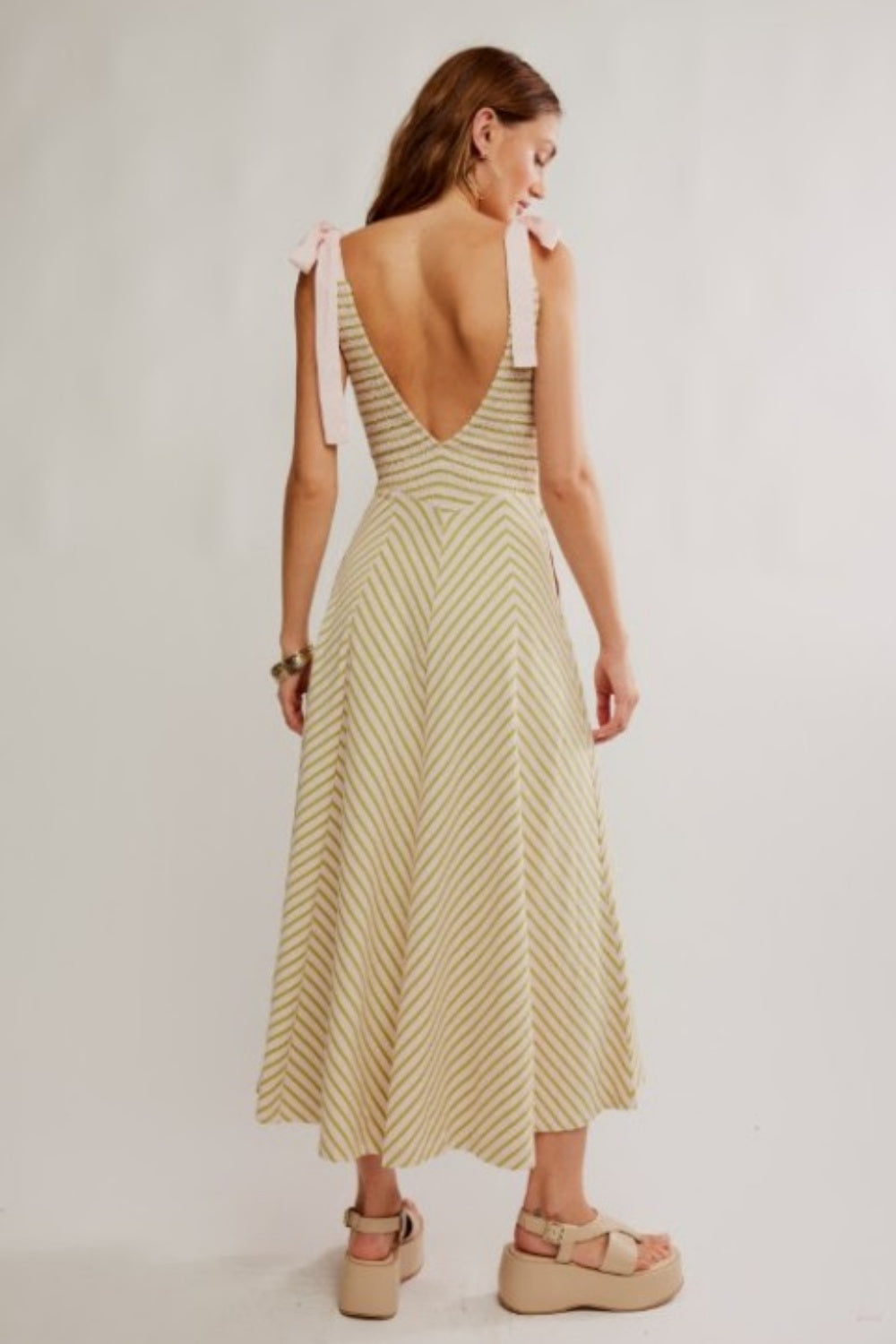 FREE PEOPLE CECILIA MIDI PALMA COMBO