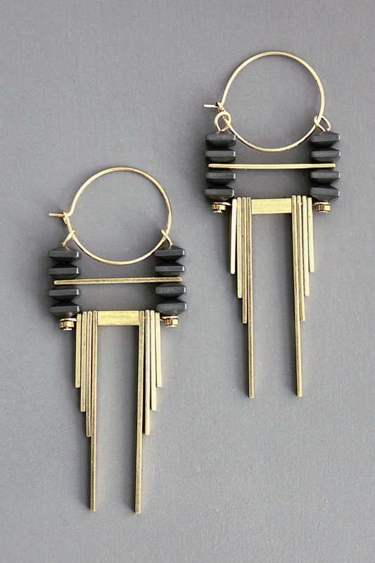DAVID AUBREY CRESSLEY EARRINGS