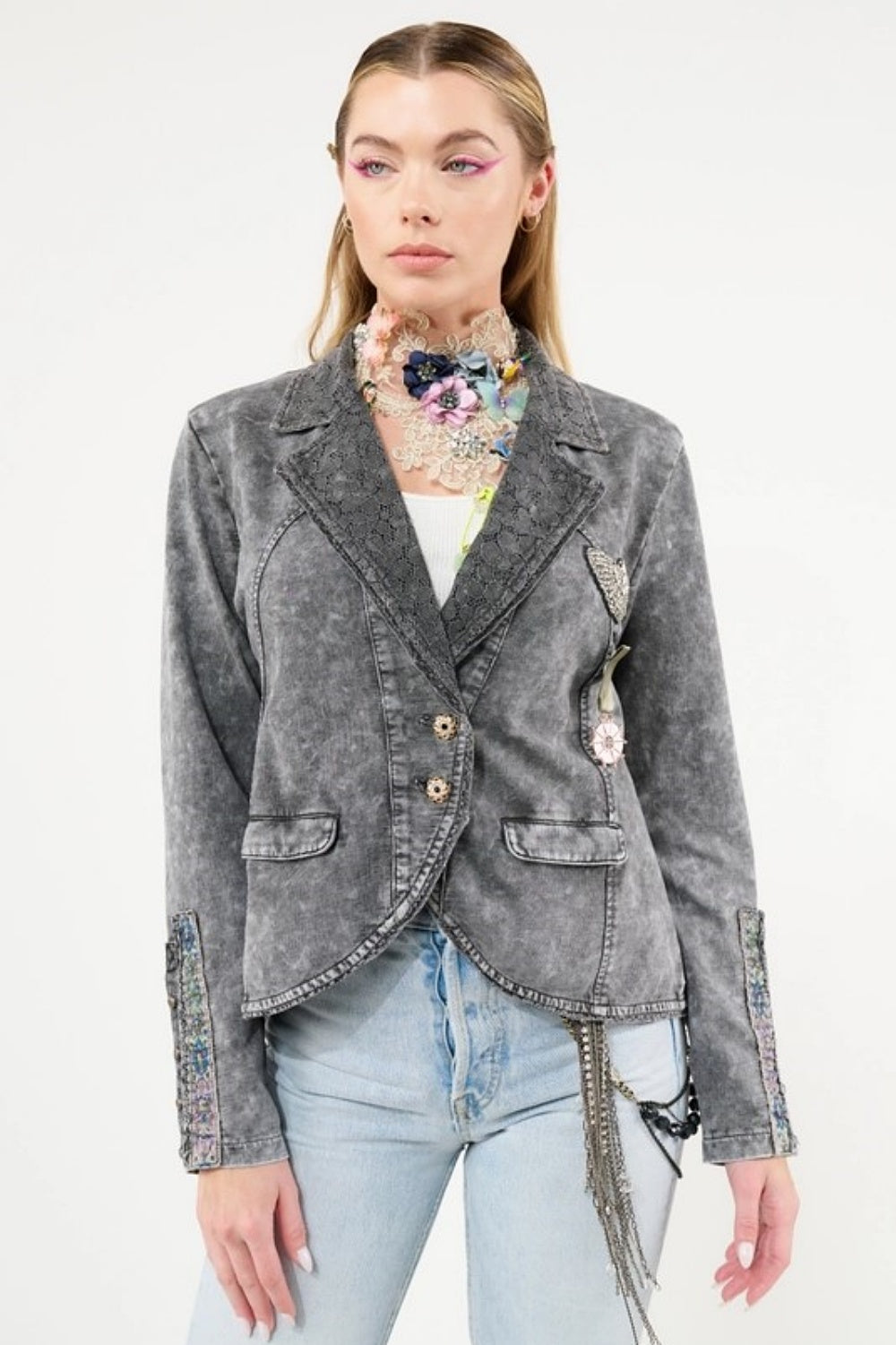 ARATTA COLONEL FRENCH KNITTED BLAZER