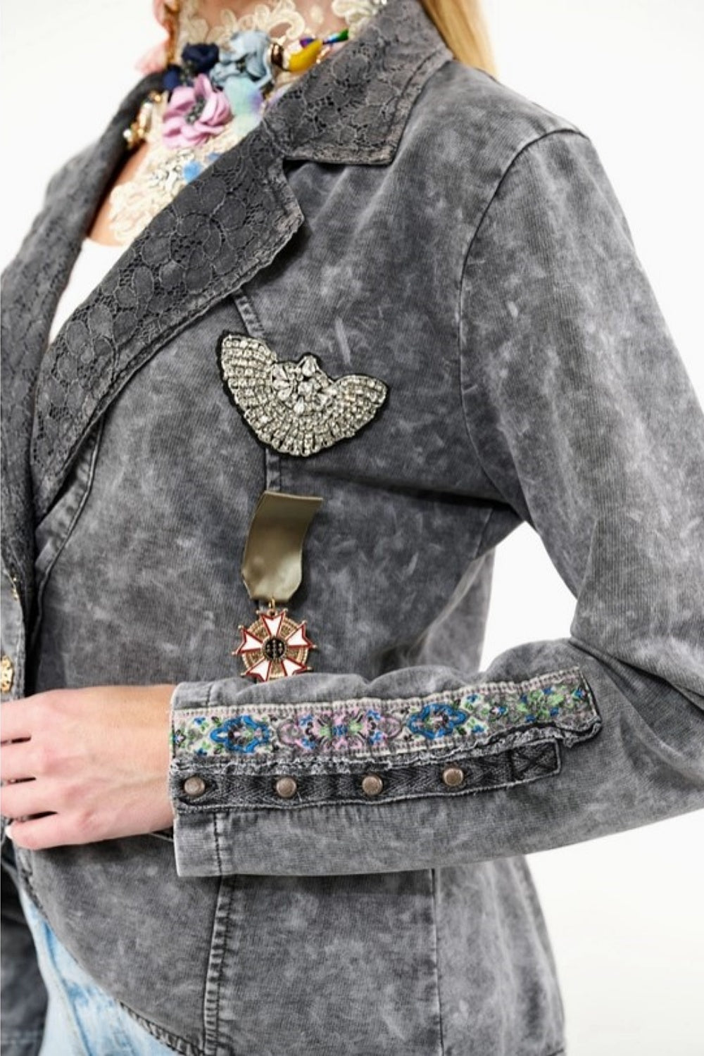 ARATTA COLONEL FRENCH KNITTED BLAZER