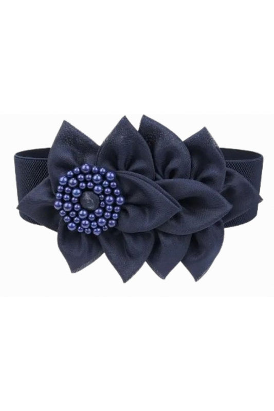 LOST + FOUND CORDELIA BELT NAVY