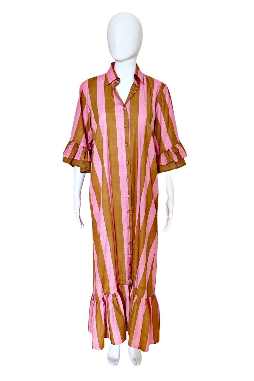 ROSELLE PICNIC CUBA SHIRTMAKER TUSCAN STRIPE