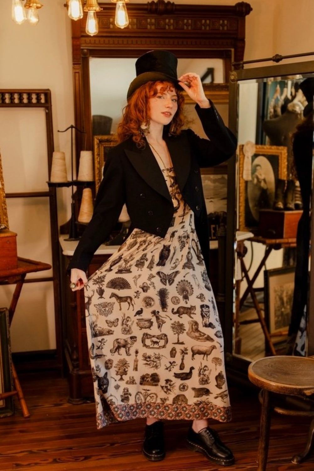 MARKET OF STARS CURIOSITIES BOHEME SLIP DRESS