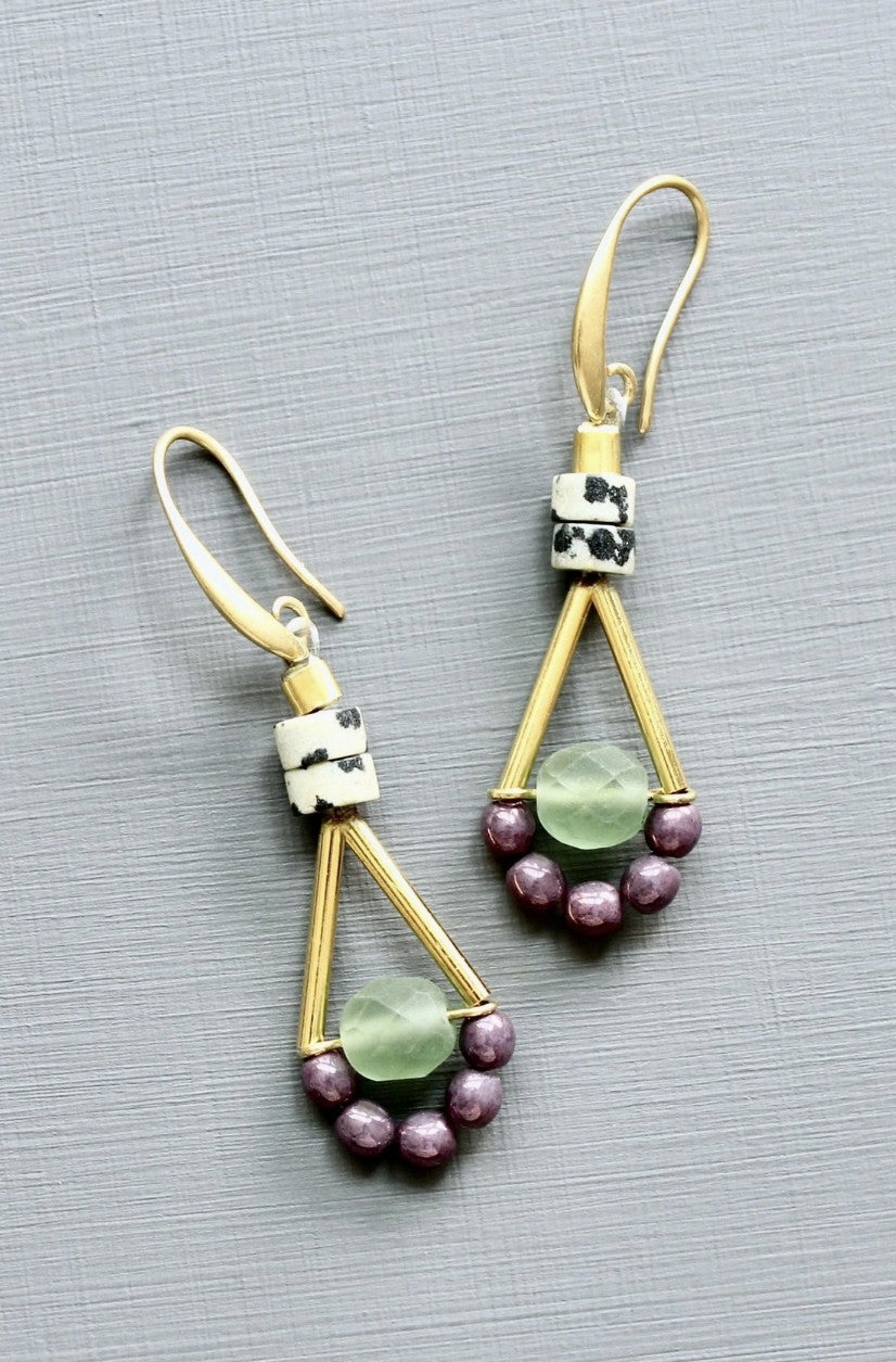 DAVID AUBREY THEMIS EARRINGS