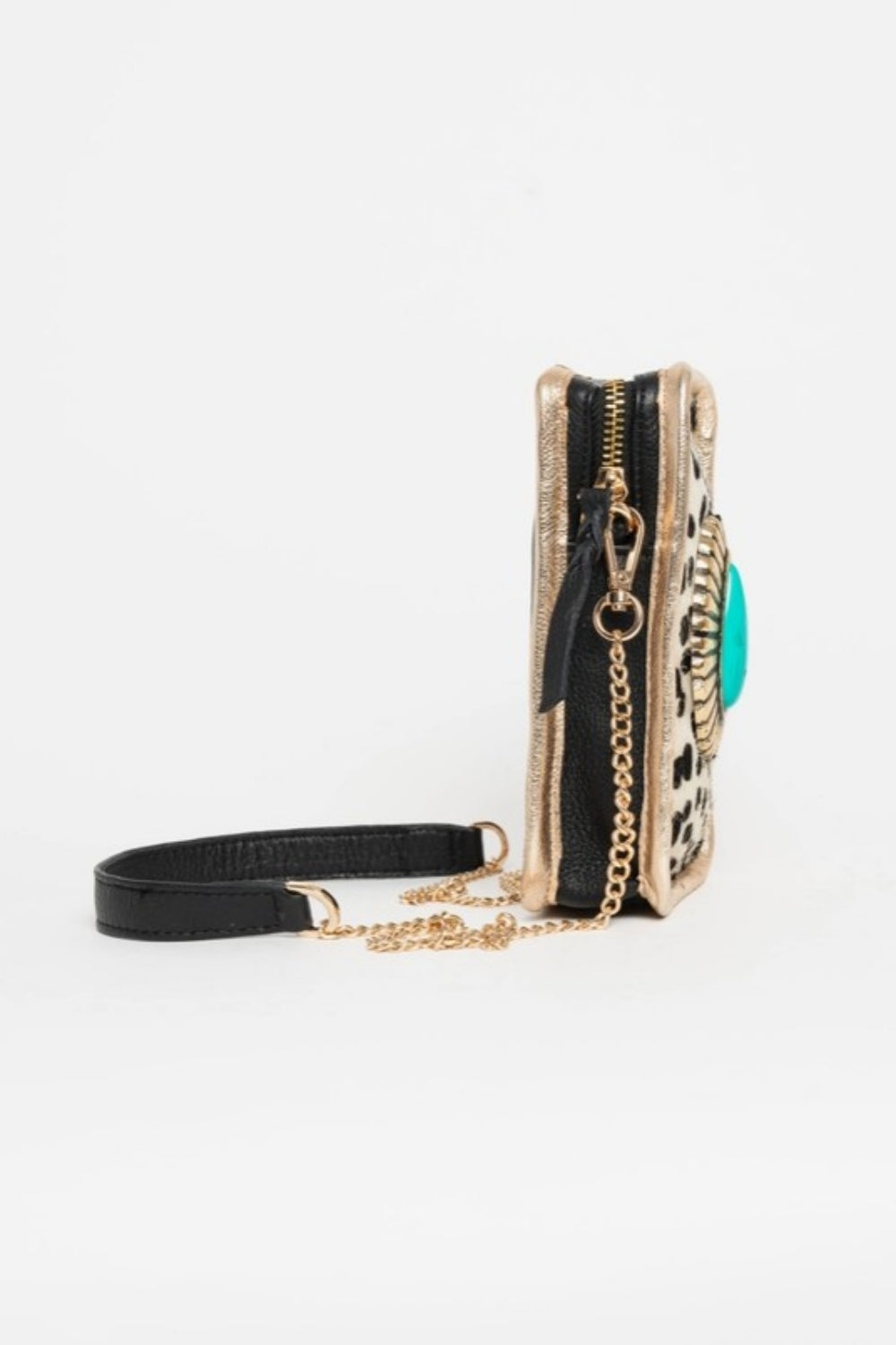 PITI CUITI DALMATION JEWEL CROSSBODY PHONE BAG