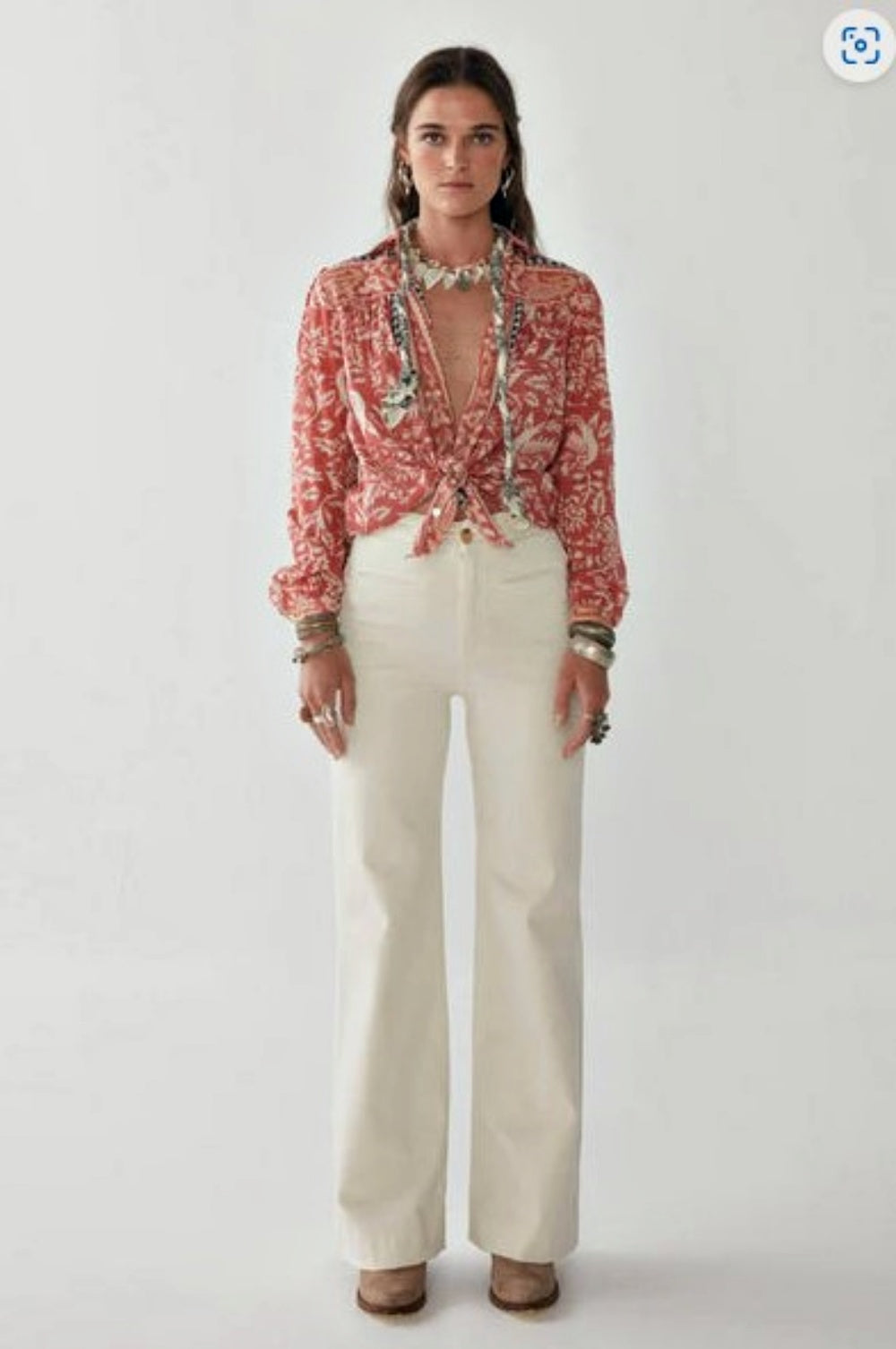 MAISON HOTEL ROSS DISCO PANT WINTER WHITE