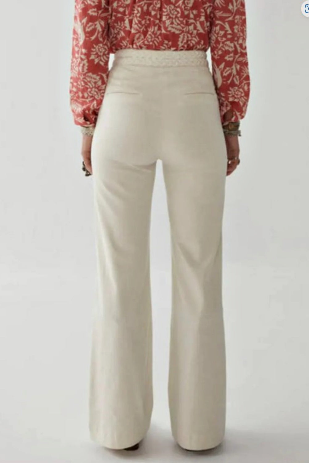 MAISON HOTEL ROSS DISCO PANT WINTER WHITE