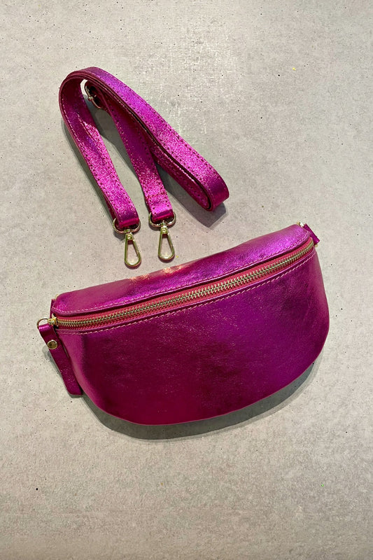 DISCOTECA BUM BAG HOT METALLIC PINK