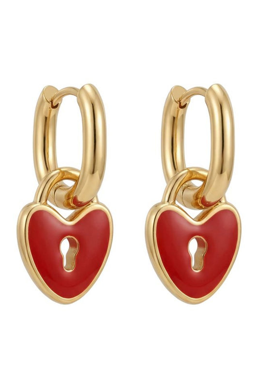 HAVEN ELBA EARRINGS RED