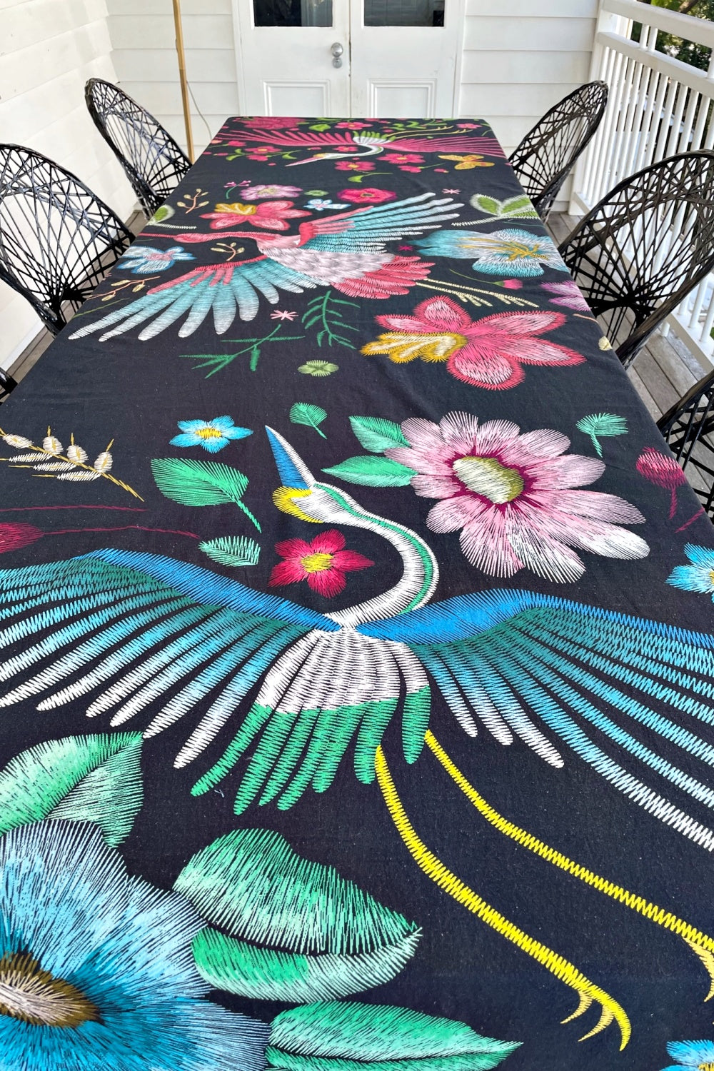 ROSELLE TABLECLOTH 3.4M  BROLGA LAGOON