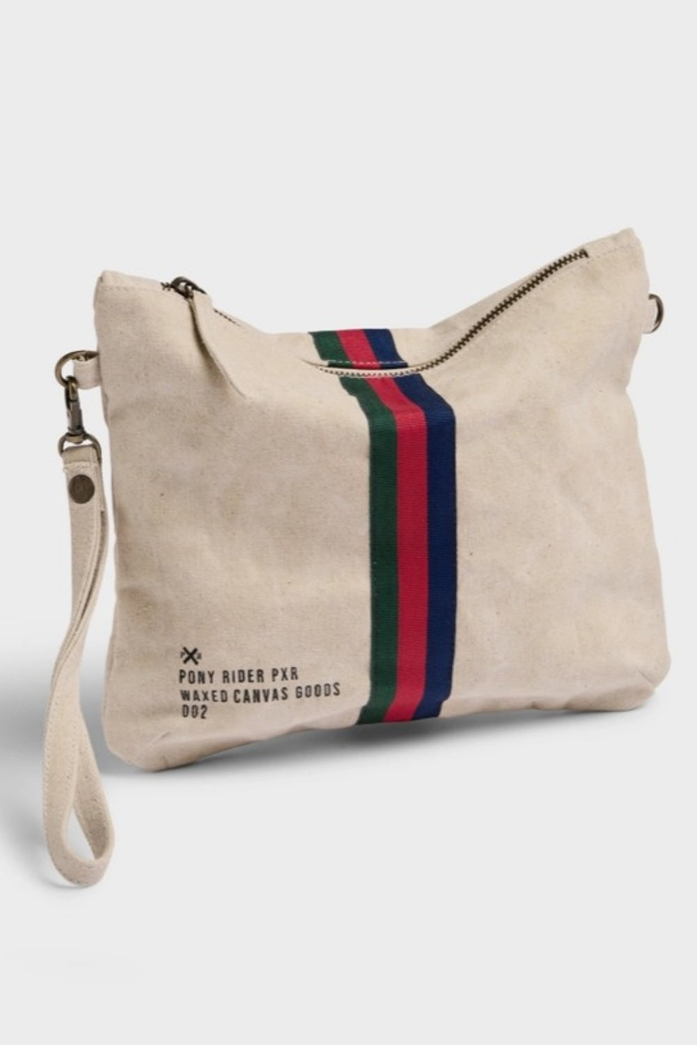 PONY RIDER ESCAPEE CLUTCH WITH STRAP NATURAL