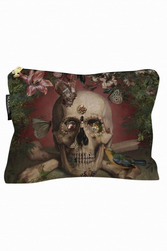 VOGLIO BENE ETERNITY VELVET ZIP POUCH